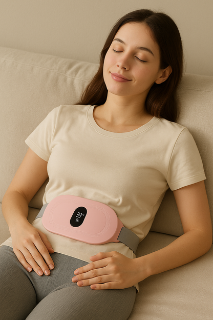 "Smart Menstrual Relief Belt – Comfort & Care for Every Cycle"