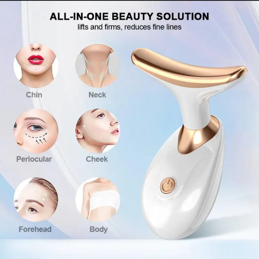 Glow Lift -✨ Compact T-Shape Vibration Face Massager ✨